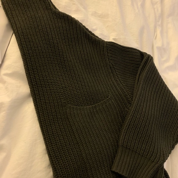 Aritzia Wilfred Jasmeen Sweater Dress, Green - Picture 11 of 12